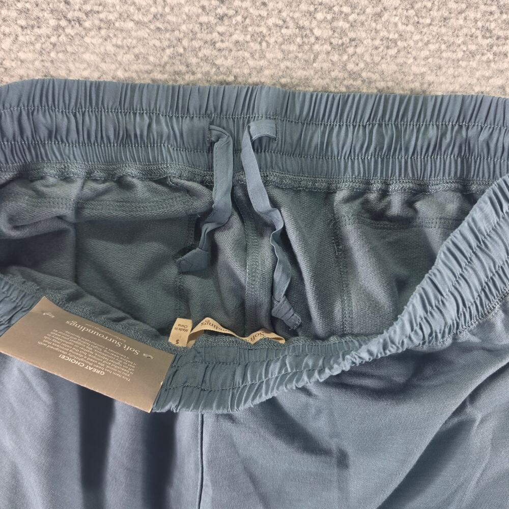 Soft Surroundings Relaxed Ankle Jogger Pants Blue Womens Small Pull On Live Soft - Picture 7 of 12